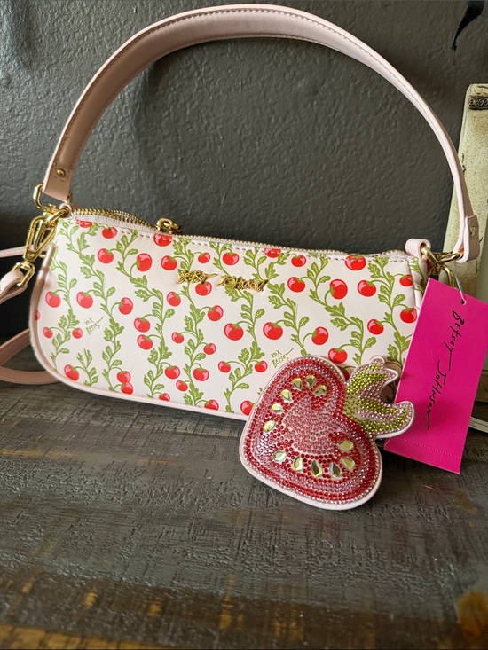 Betsey Johnson Handbags - Betsey Johnson Shoulder Bag with Charm